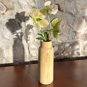 VASE BOUTEILLE BUXUM EN BUIS