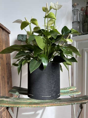 POT, CACHE-POT ROND EN CAOUTCHOUC UPCYCLÉ – Image 8